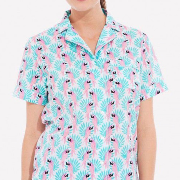 Roberta Roller Rabbit Other - Roberta Roller Rabbit Parrot Pajama Top H3896